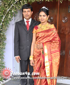 SHIBIN CIMI Marriage Photos at Lourdes Forane Church Kottayam